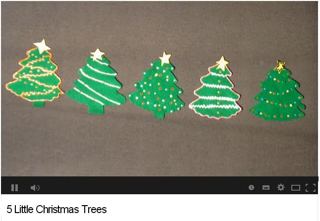 07. 5 Litlle Christmas Trees