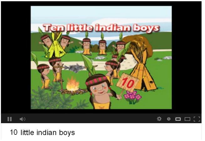 10 little indians boys