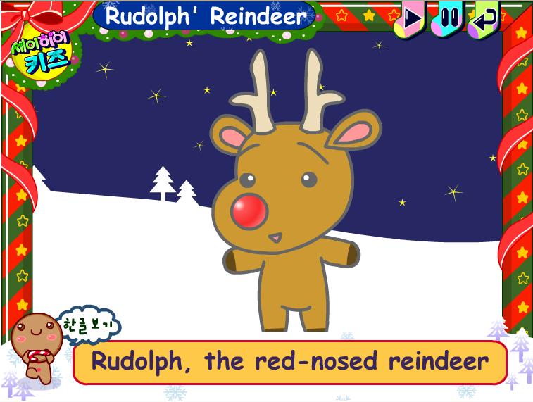 Rudolph, the red-nosed reindeer