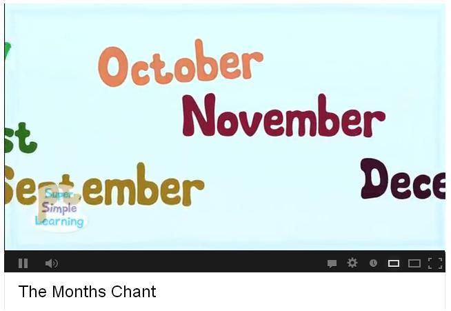 The months chant